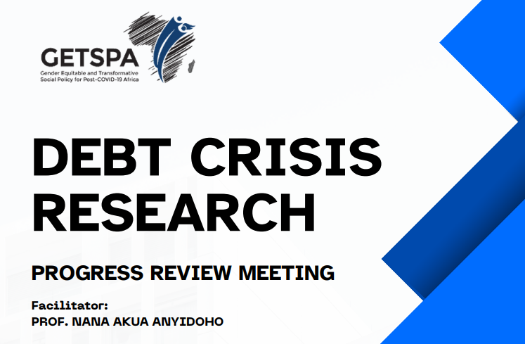 GETSPA Hosts Progress Review Meeting on Debt Crisis Research