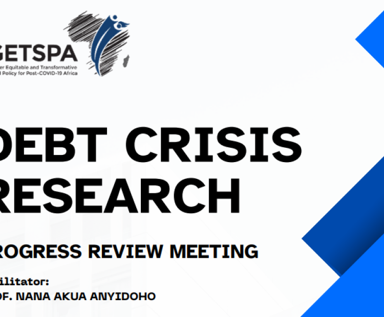 GETSPA Hosts Progress Review Meeting on Debt Crisis Research