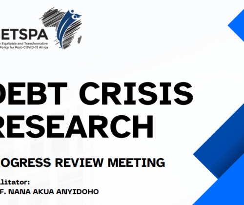 GETSPA Hosts Progress Review Meeting on Debt Crisis Research